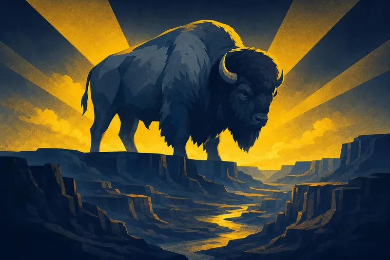 Almighty Buffalo Megaways slot artwork