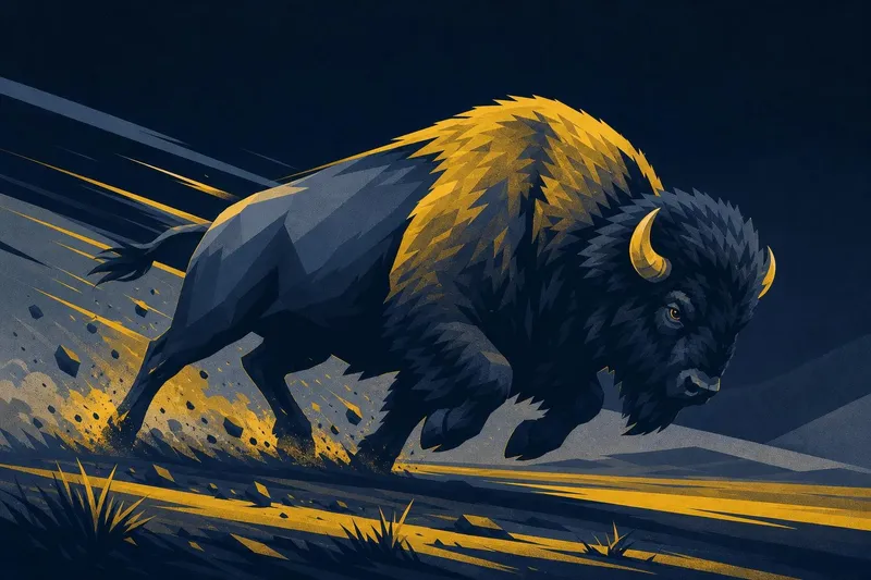 Buffalo Charge slot artwork