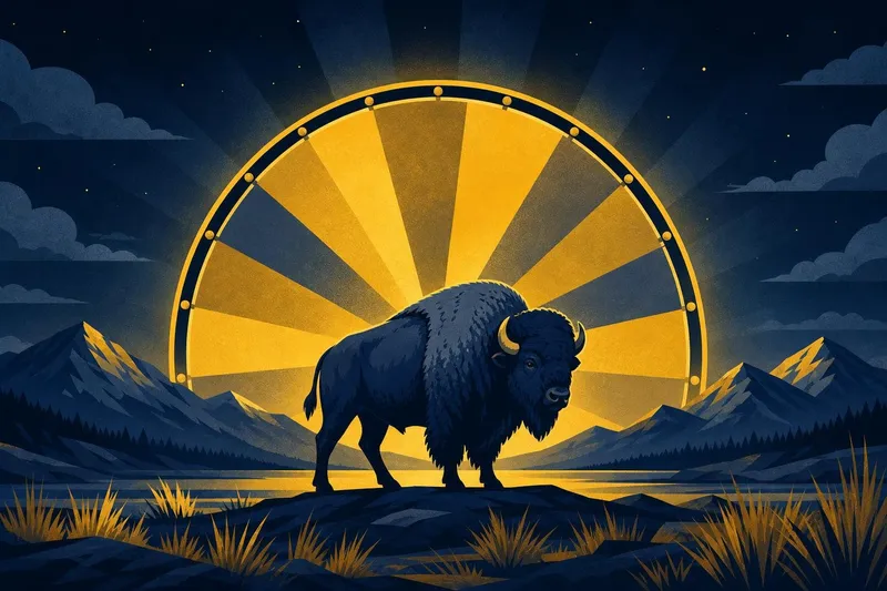 Buffalo Gold Revolution slot artwork