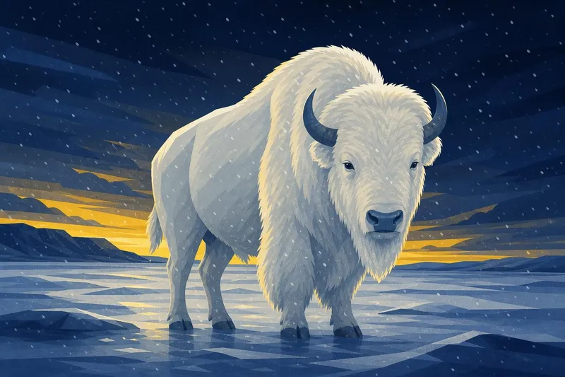 White Buffalo slot artwork